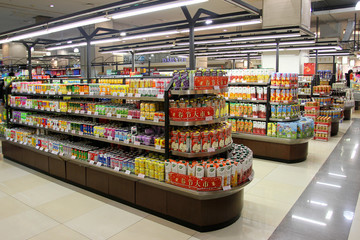 超市貨架陳列的藝術